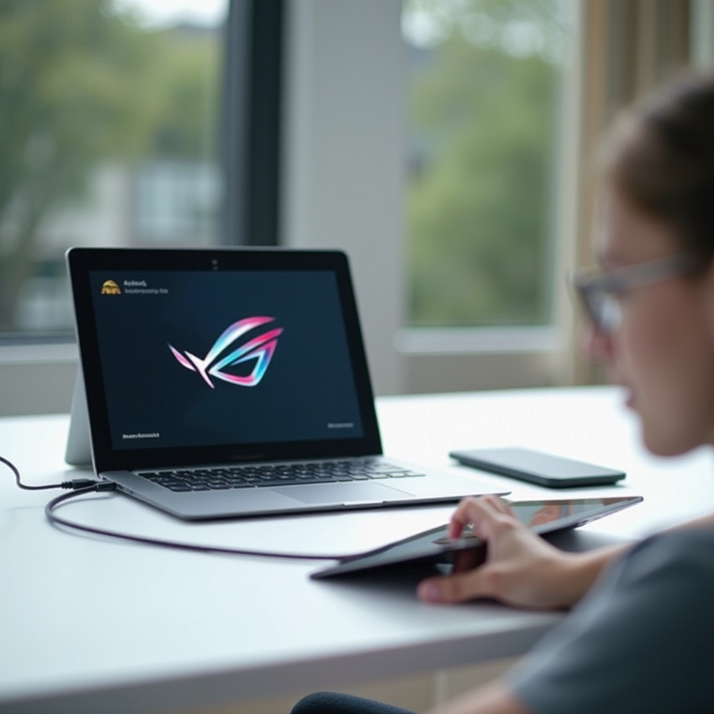 rog ally kunt u verbinding maken met een tablet