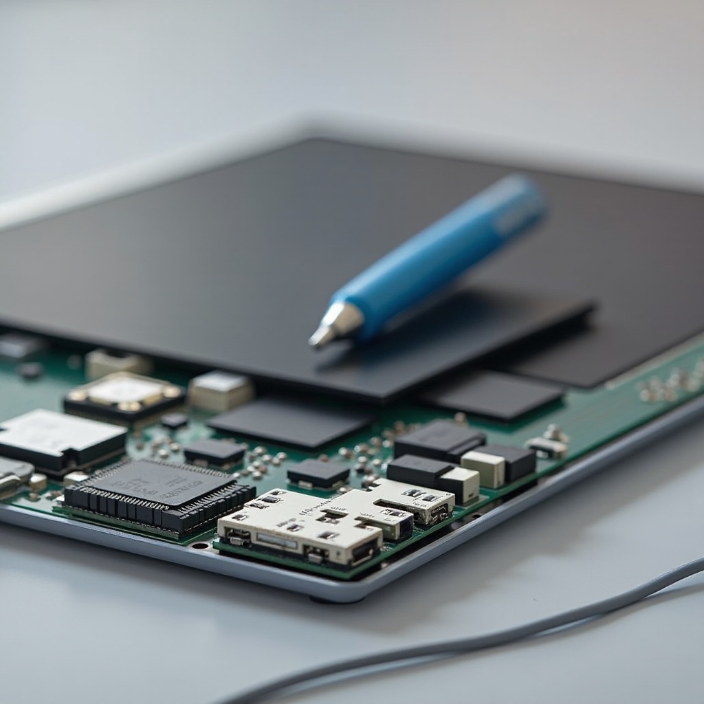 como funciona um bloco de escrita LCD