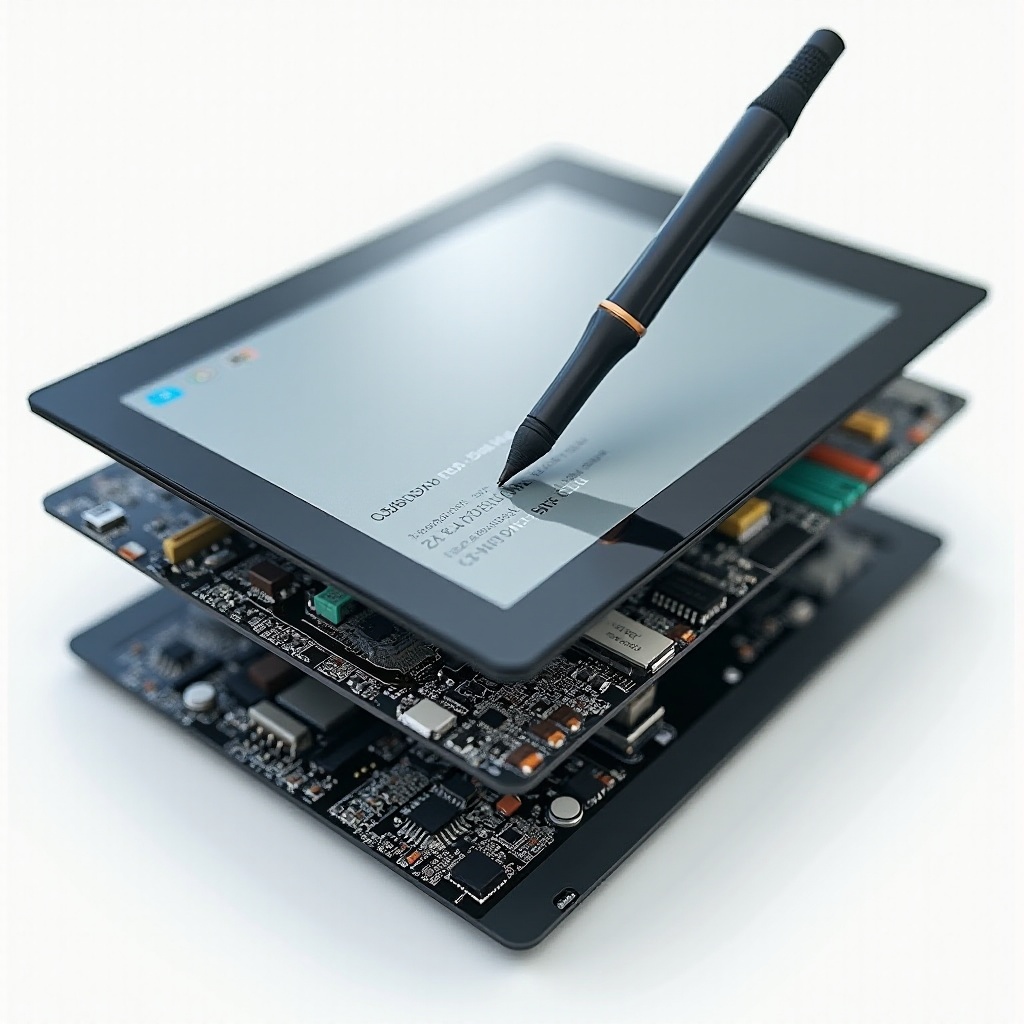 hoe werkt een lcd-schrijftablet