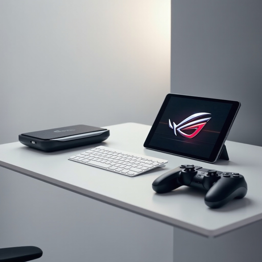 rog ally können Sie sich mit einem Tablet verbinden