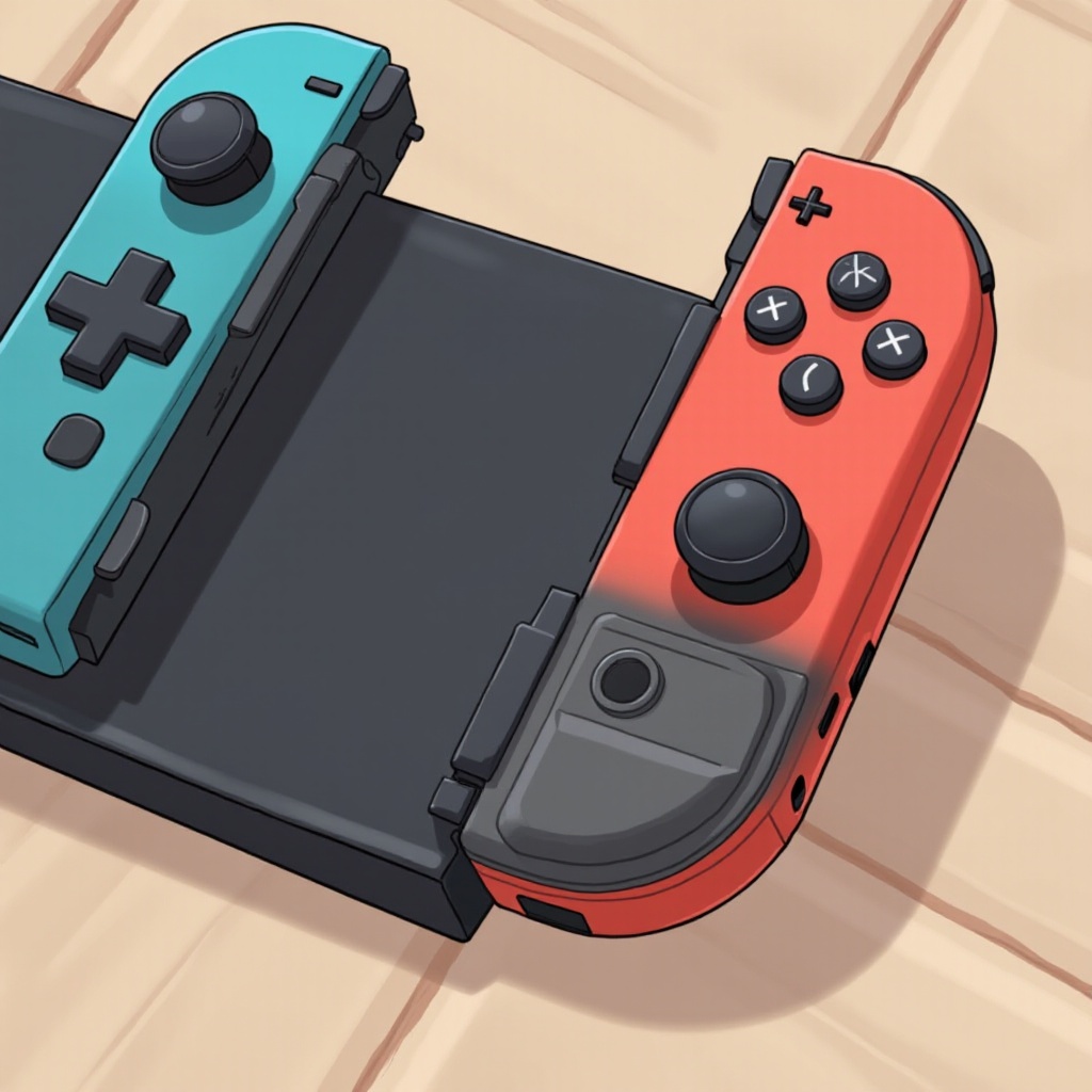 linker Joy-Con werkt niet wanneer deze aan de Switch is bevestigd