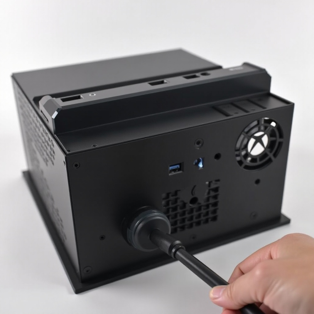 come togliere il retro di una Xbox Series X