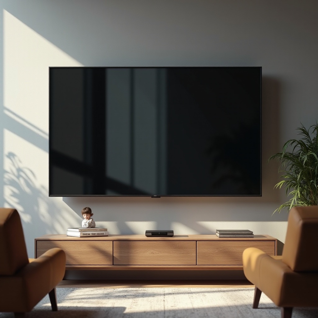 storing in tv-scherm