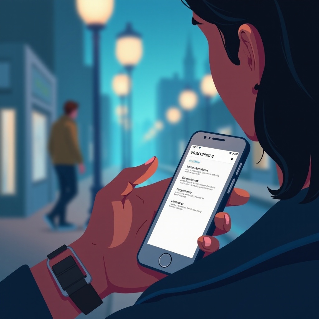 how to find pin number on android phone