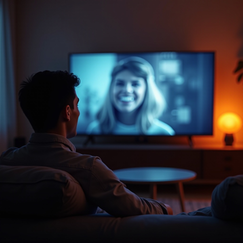 Fernsehbildschirmstörung