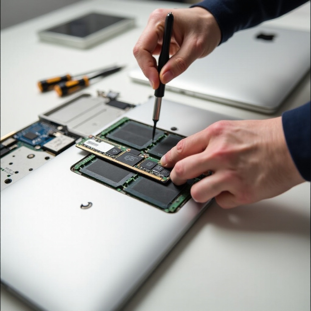 MacBook Air a1495 RAM-muistin vaihto