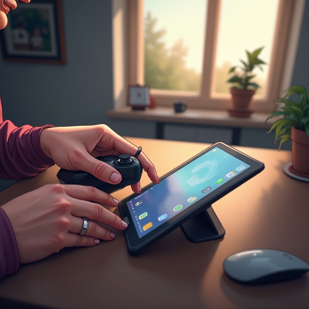 rog ally você pode se conectar a um tablet